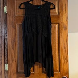 Rue 21 black tunic tank